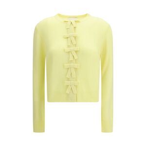 Allude Women Cashmere Sweater With Decorative Ties